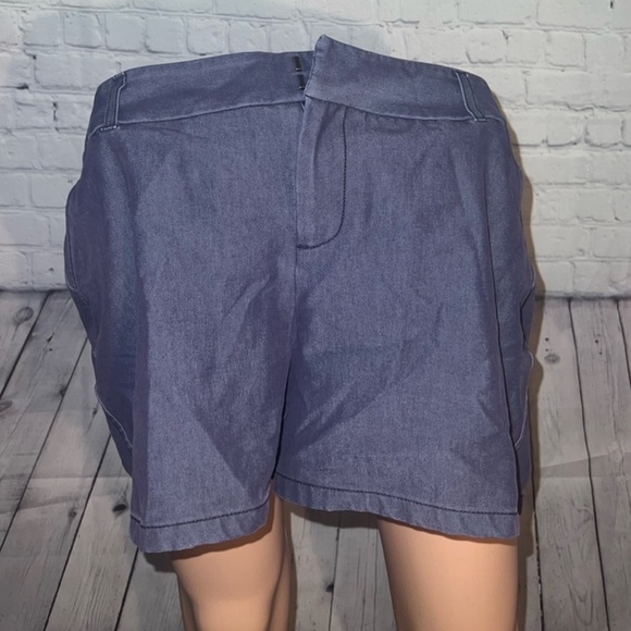 Elle Pants - Elle Dark Blue High Waist shorts size 10